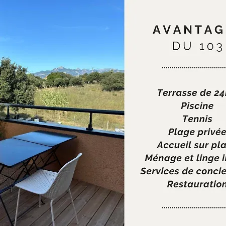 T3 Le 103-residence De Charme En Bord De Avec Piscine 4* Pianottoli-Caldarello (Corsica)